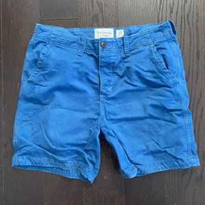 Abercrombie & Fitch Preppy Fit Shorts 33 Waist
